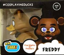 Official Five Nights at Freddys: Freddy Mini TUBBZ  Rubber Duck Cosplaying Ducks