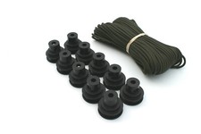Tarp Buddy 10 Pack with Para Cord Made in the USA Pool Boat Cover Tent Canvas