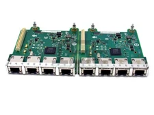 Lot of 2 Dell Intel R1XFC I350 Quad Port Gigabit Network Daughter Card R620 R720