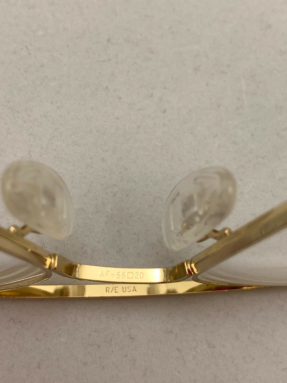 Randolph Engineering Aviator Eyeglasses Clear 55m… - image 6