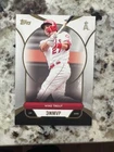 2025 TOPPS WELCOME TO CLUB "3X MVP" CARD LOS ANGELES ANGELS MIKE TROUT #9