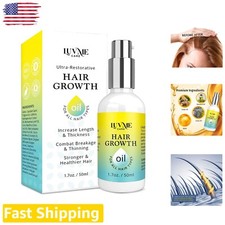 Hair Growth Serum for Men  Women - Nourishing Leave-In Conditioning - 1.7 oz