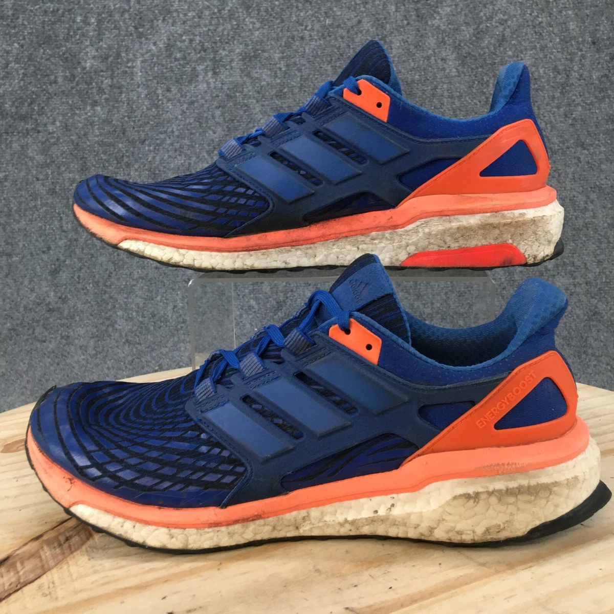Adidas energy boost blue deals orange