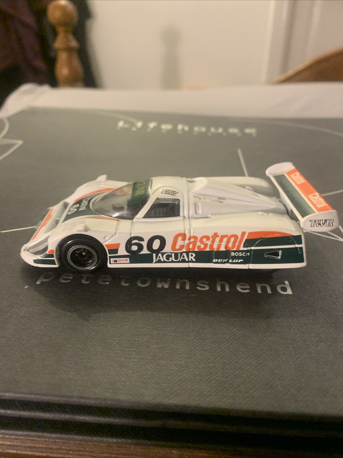 Vintage Corgi Toys Castrol GTX Jaguar XJR9 1988 Model Racing Car - VGC