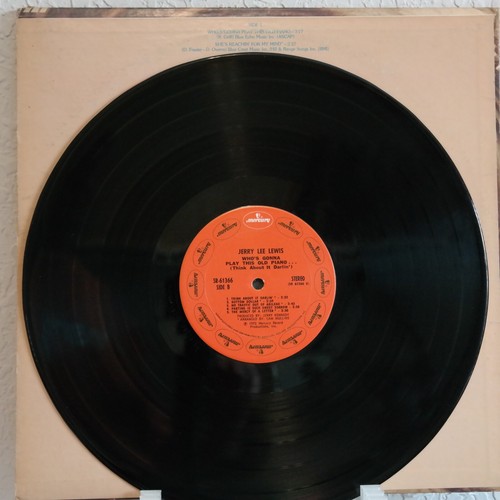 Jerry Lee Lewis - Who's Gonna Play This Old Piano - SR 61366 - 1972 - Picture 4 of 4