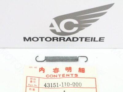 Honda CR CRF 80 125 150 230 F R M spring brake shoes original spring brake shoes