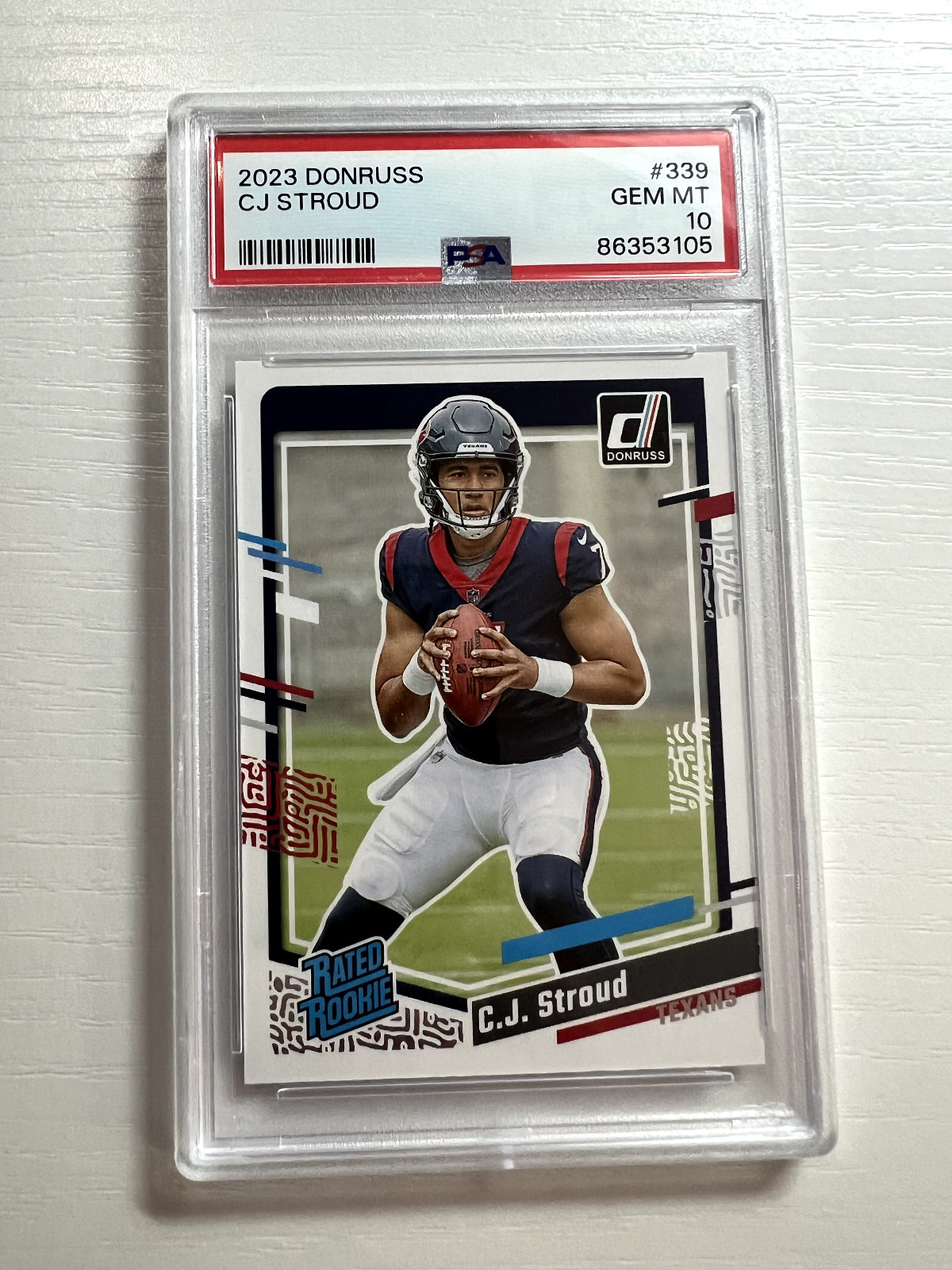 CJ Stroud Panini Donruss #339 Base