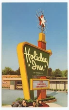 Holiday Inn Hotel Flint Michigan Postcard