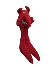 A-1 Novelty Company Large Plush Red Devil XL Nose Feet USA Made 1981 Vintage 