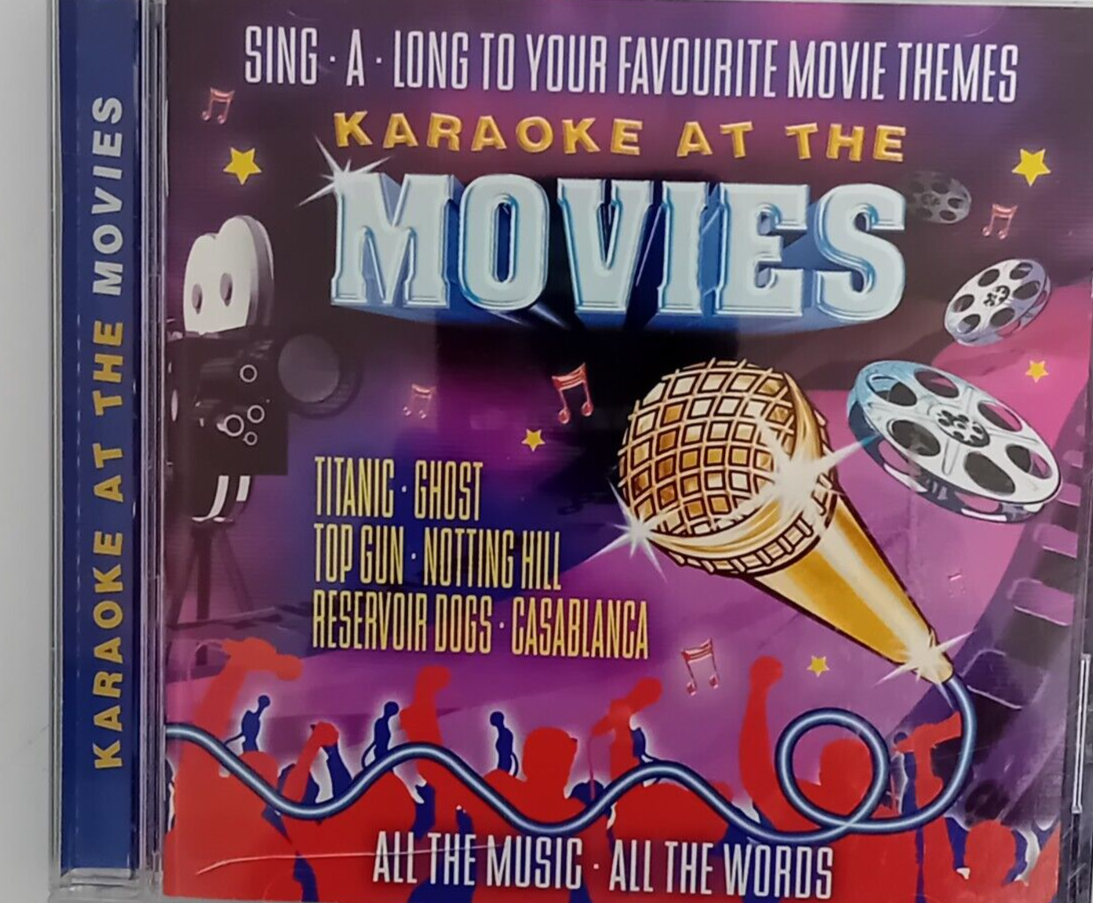 Karaoke at The Movies Music & Words CD