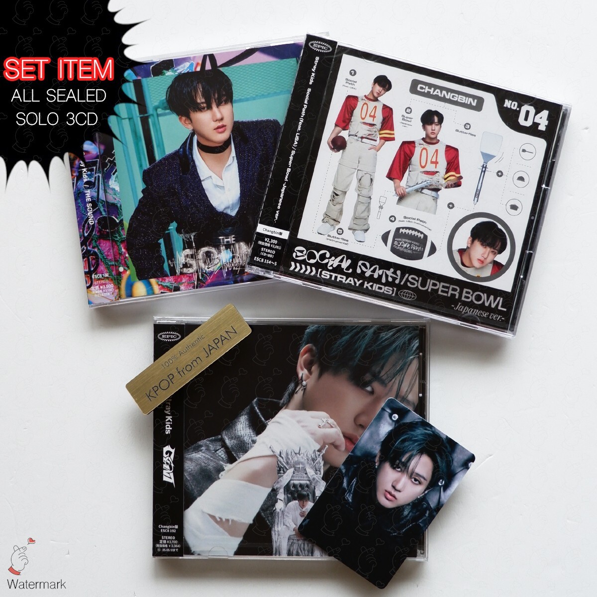 ★【3点未開封】イ・スンギ 韓国版CD5点セット★z32409 SEALED CANGBIN Stray Kids THE SOUND SOCIAL PATH GIANT SOLO ver