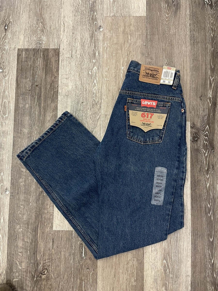 80s Deadstock Levi's 617 Orange Tab Denim | eBay