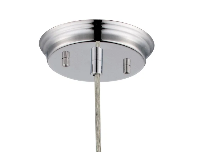 Trans Globe PND-1086 6" 1-Light Mini-Pendant Polished Chrome/Smoke Glass. 883 - Image 2 of 4