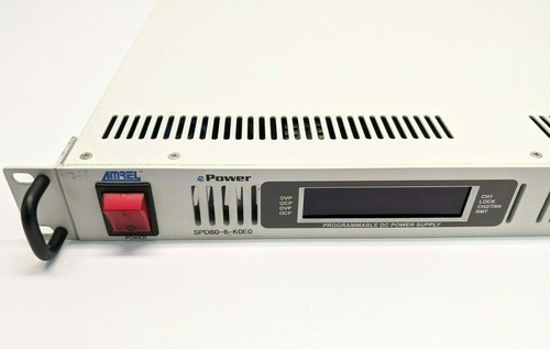 Ametek Amrel SPD60-6-K0E0 Rev F ePower Programmable DC Power Supply 60V 6A - Picture 5 of 7