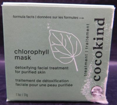 Cocokind Chlorophyll Mask Treatment 1.1oz New & Sealed