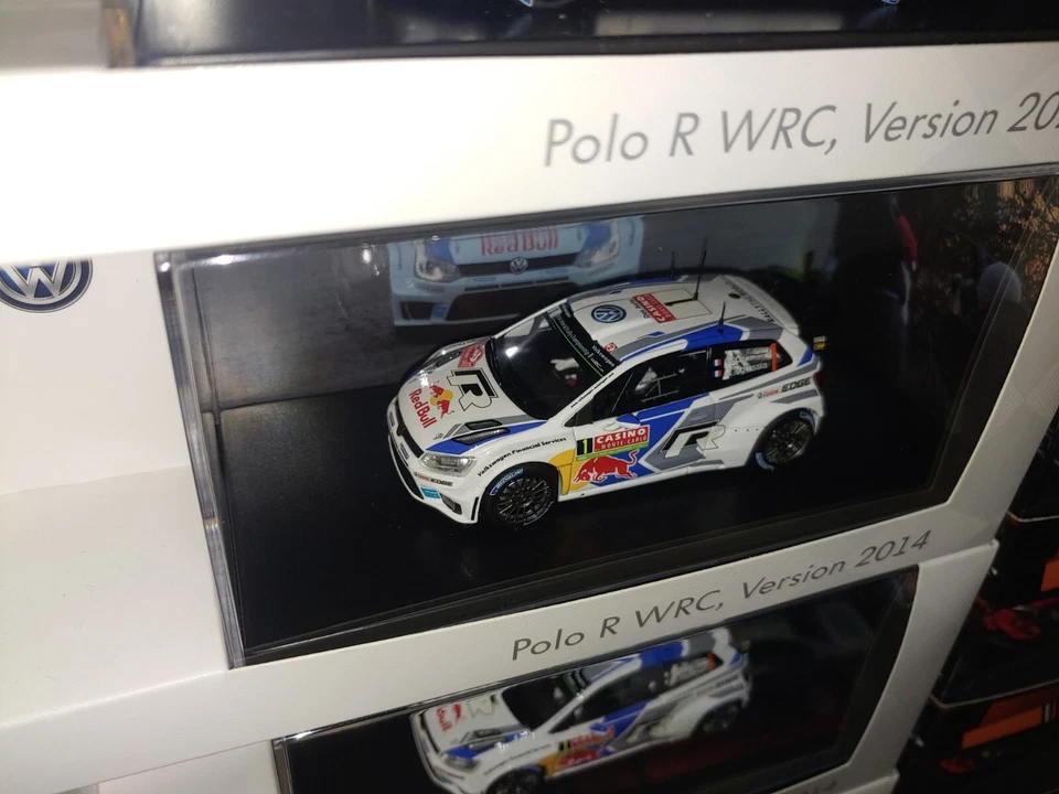 1x Spark VOLKSWAGEN POLO S. Ogier - WINNER Rally MONTECARLO 2014 -1:43 - Immagine 2 di 3