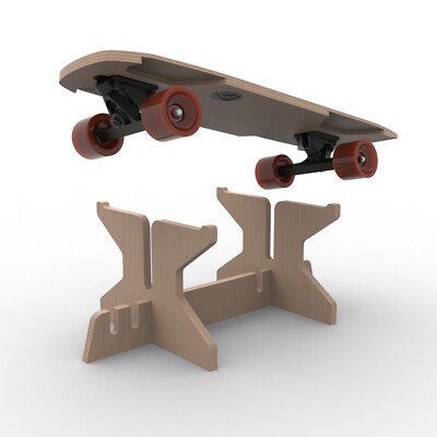 Longboard/Skateboard Workbench / Desktop Display