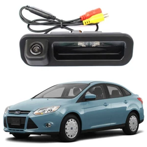 Car Trunk Handle + Rearview Camera Backup Parking for 2011-2014 12 13 Ford Focus