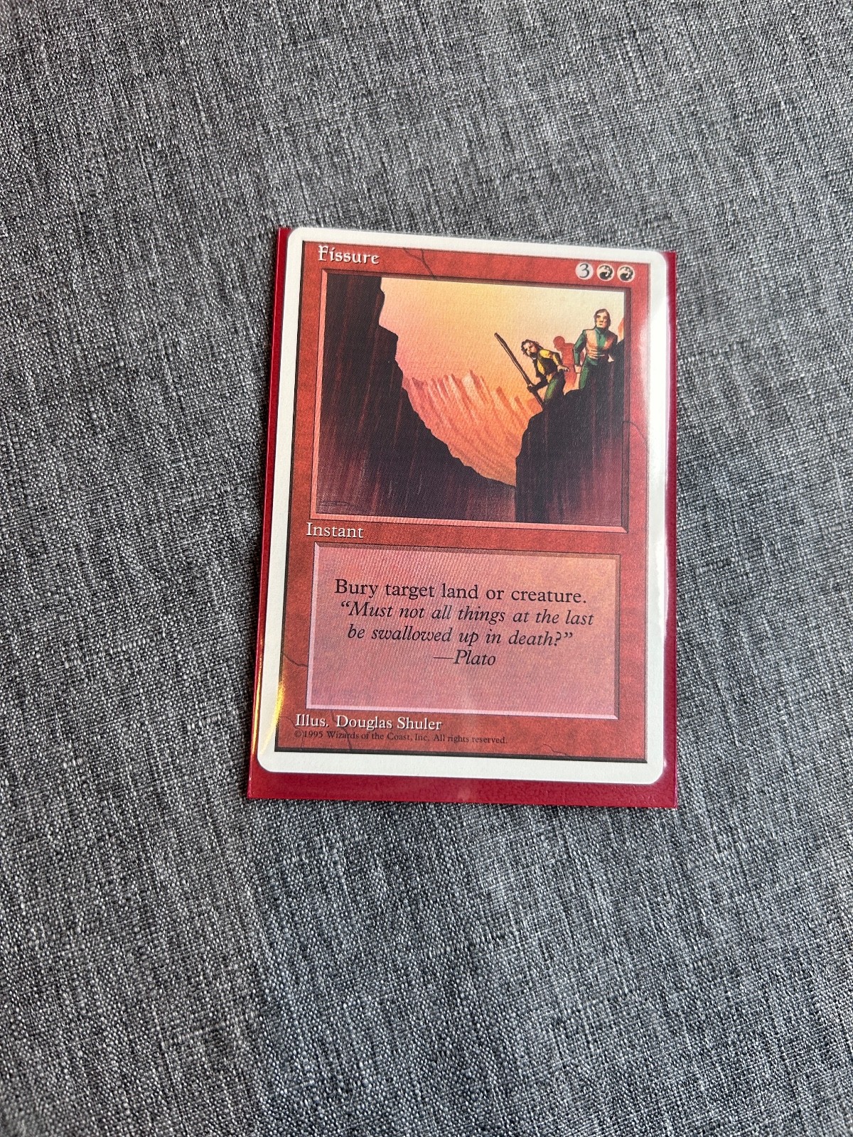 Magic the Gathering MTG Fissure (194) Fourth Edition   LP