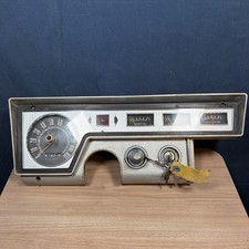 1964 Dodge Dart Dash Gauge Cluster Lighter Mopar Gas Temp Oem W Keys