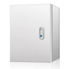 Outdoor Electrical Box 24 x 20 x 8''D NEMA 4X Enclosure Steel Box, Waterproof