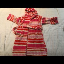 Tucker tate hoodie fleece robe girl s size 4