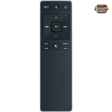 Effortless Replacement Remote for VIZIO Sound Bars - No Programming Required