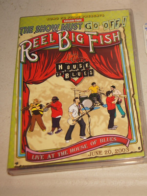 Reel Big Fish Show Must Go Off Live Houseof Blues 2003 Concert DVD Ska Punk Rock