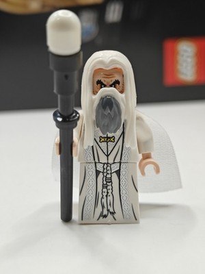 NEW LOTR Saruman - Robes Custom Lego Minifigure 10237 Lord of the Rings ...