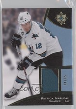 2015-16 Upper Deck Ultimate Collection Gold 14/15 Patrick Marleau #33 Patch z3c