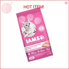 IAMS Proactive Health Sensitive Digestion Skin Dry Cat Food, Adult Cat Food Dr