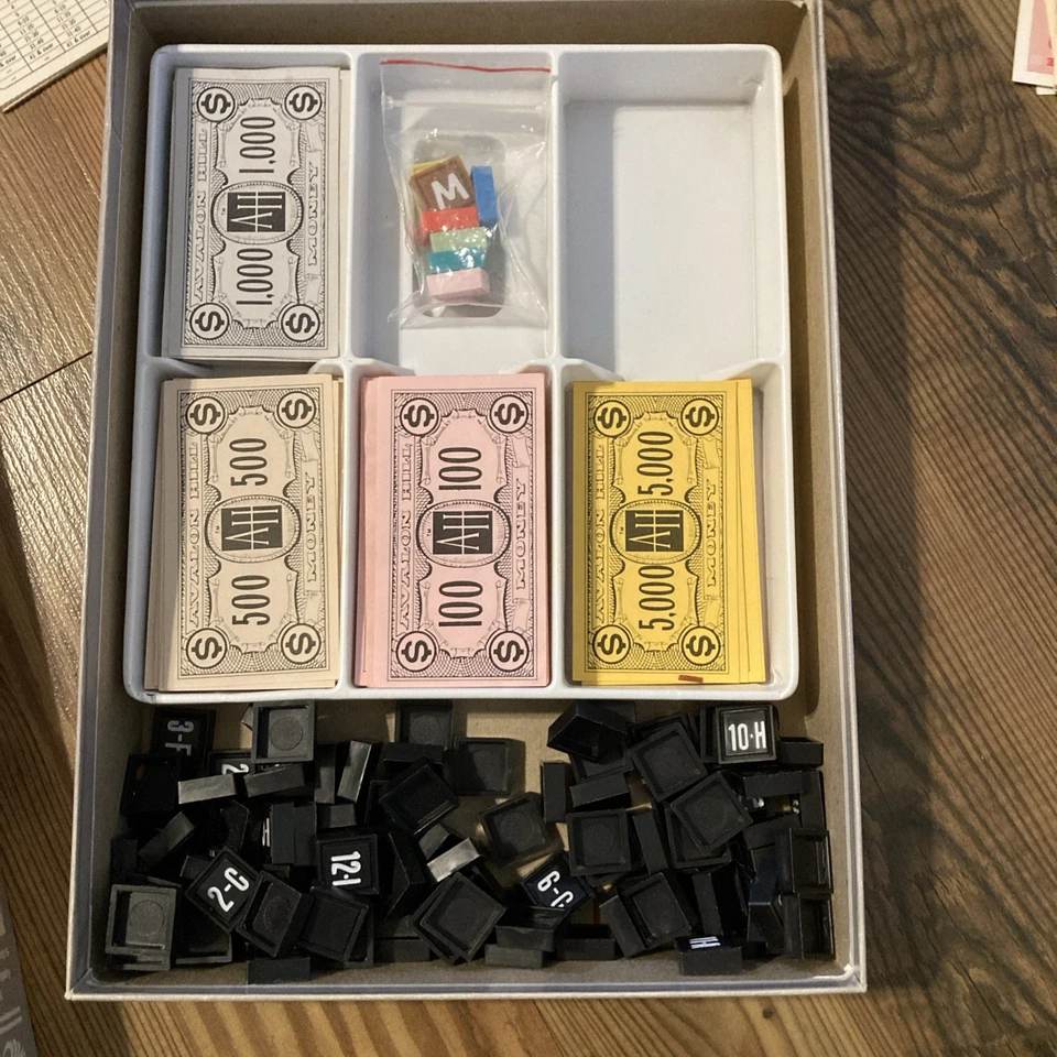 Acquire High Finance Bookshelf Board Game By Avalon Hill  Vintage 1976 *COMPLETE - Image 2 of 4