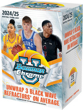 2024-25 Bowman University Chrome Basketball - Factory Sealed - Value Box