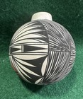 Acoma Pueblo Art Pottery Hollow Ball Ornament 1990 -Signed A Romero, New Mexico — photo 7