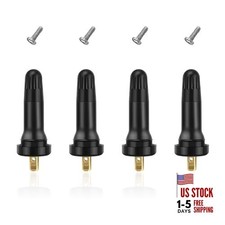 TPMS 20008 Tire Valve Stem, Rubber Airtight Tire Pressure Sensor Valve 4 PCS