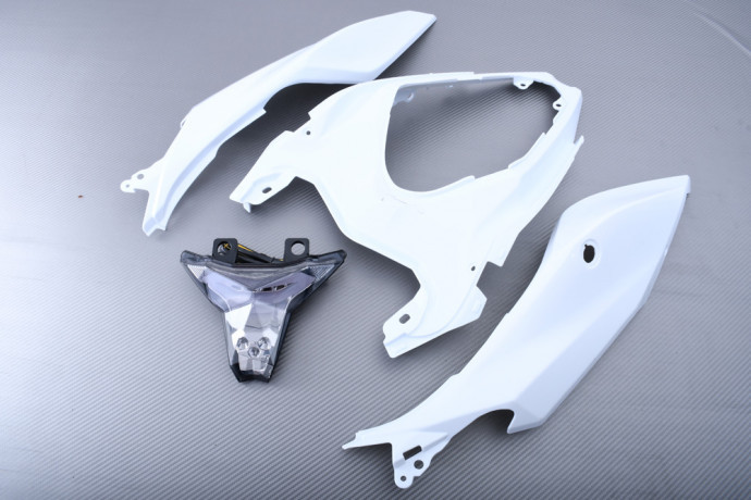 Feu arrière fumé et coque brute Kawasaki Z400 pour carénage tuning