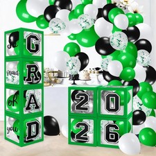 Graduation Decorations 2026 Graduation Party Decorations Set of 4 Boxes with ...