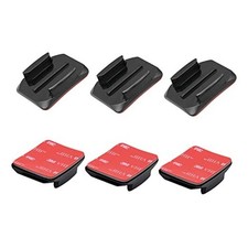 Curved Adhesive Helmet Mount Compatible with Gopro Hero 13,12,11,10, 9, 8, 7,