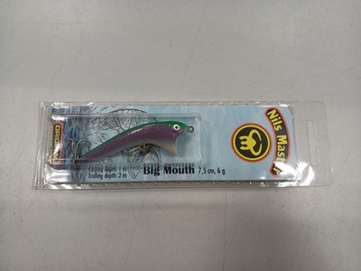 NILSMASTER BIG MOUTH 7.5CM/6G NILSMASTER unopened big mouth 7.5cm
