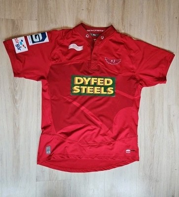 The Scarlets rugby union shirt size L Burrda Sport Wales