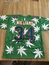 Ricky Williams Miami Dolphins #34 Autographed Football Jersey Original JSA