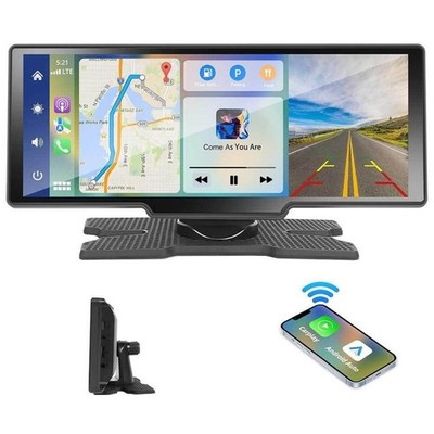10.26'' Touchscreen CarPlay Autoradio FM BT Wireless Apple CarPlay & Android Auto