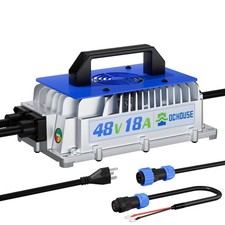 48V 18A Lithium Battery Charger - High Efficiency  93 for Golf Carts  More