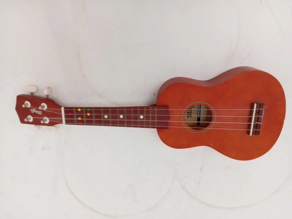Stagg Soprano Ukulele with Gig Bag - Beginner 4 String Instrument - Image 2 of 4