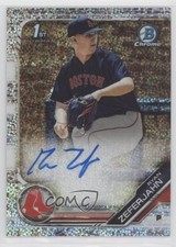 2019 Bowman Draft Chrome Pick Sparkles Refractor /71 Ryan Zeferjahn Auto 08jk