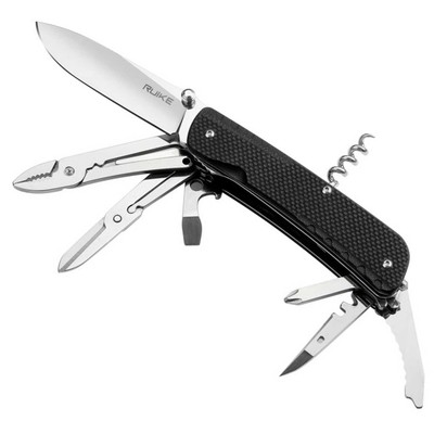 Ruike Trekker LD41 Black   Multitool Taschenmesser mit 18 Funktionen