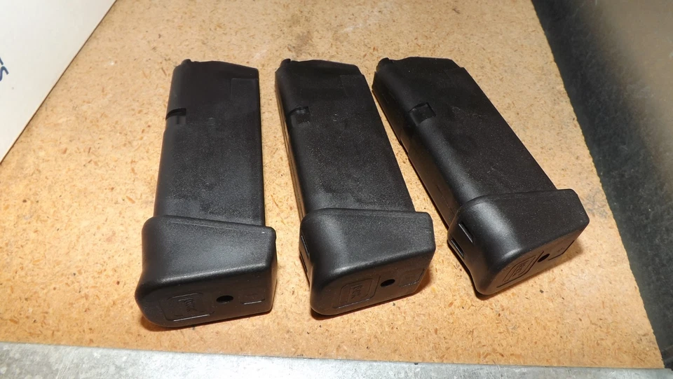 3 - Новый - Glock поколения 4 Glock 27 40 S&W 10 круглый с подставкой для пальцев заводские магазины - Изображение 3 из 3