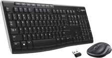 Logitech MK270 Full-size Wireless 2.4G Membrane Keyboard and Mouse Bundle PC/MAC