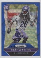 2015 Panini Prizm Rookies Blue Wave Prizm 51/150 Trae Waynes #293 zi1
