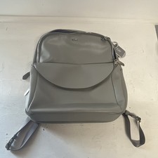 TUMI Stanton Orion 103394 Leather Backpack Light Gray Made in Italy Women s Bag